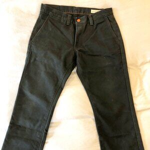 Grown and sewn foundation canvas pant